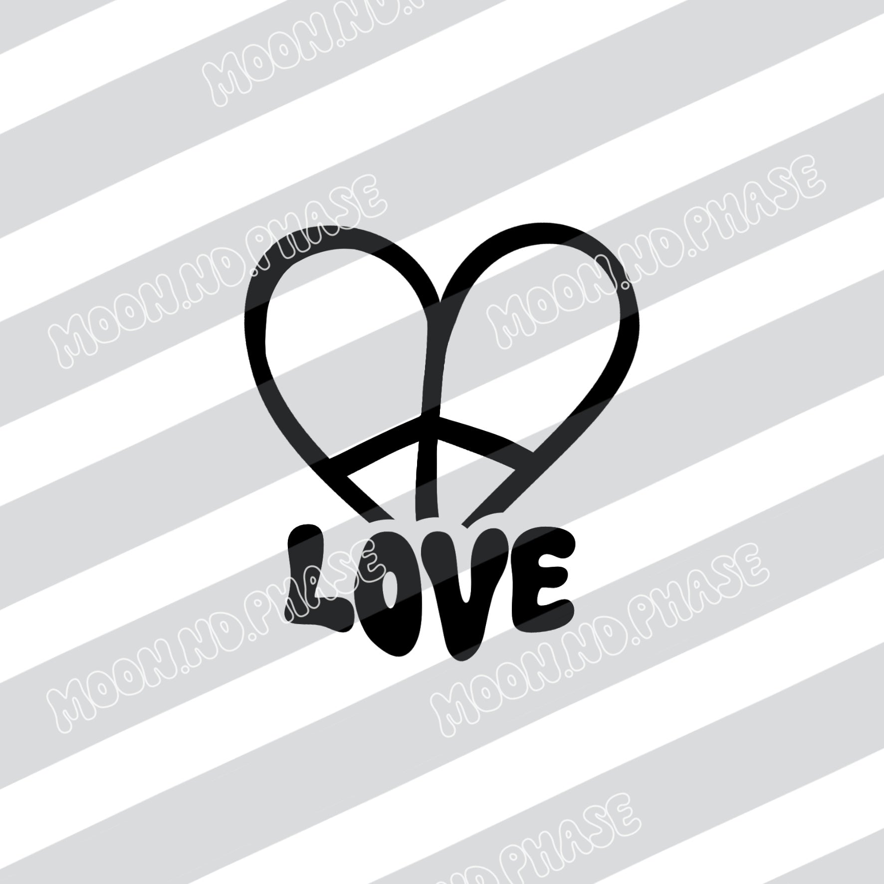 #LovePeace PNG file