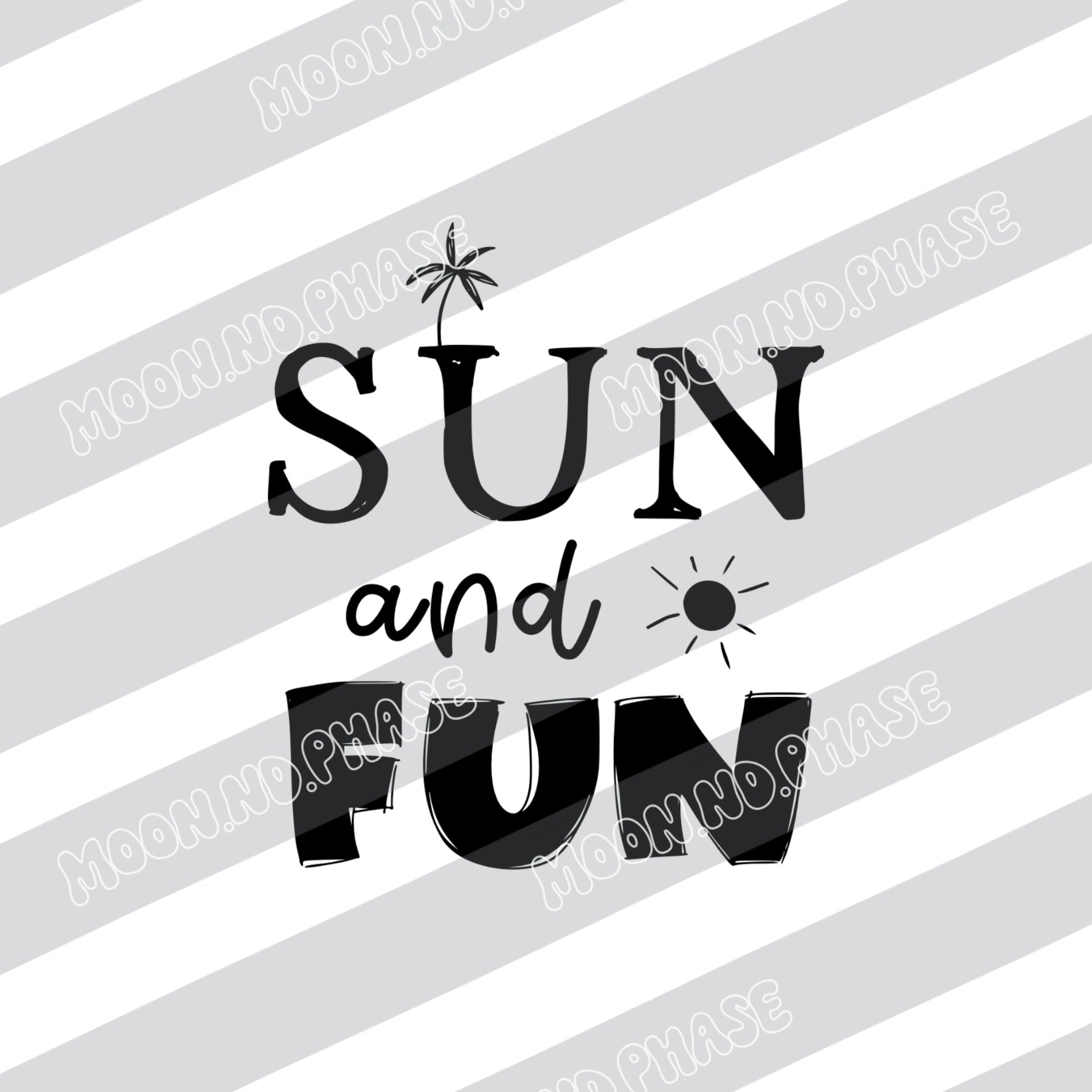 Sun and fun PNG Datei