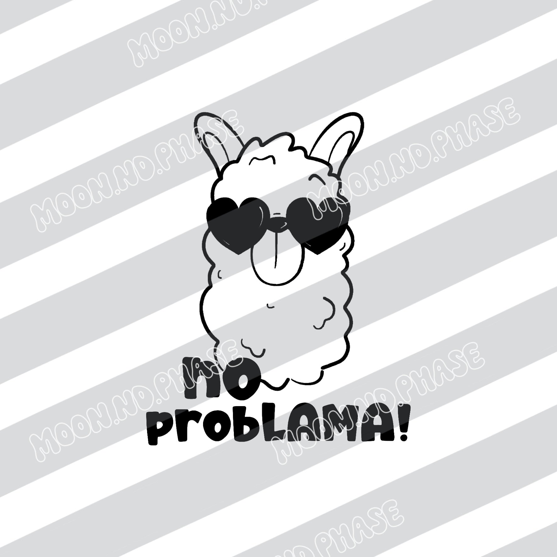 Llama PNG file