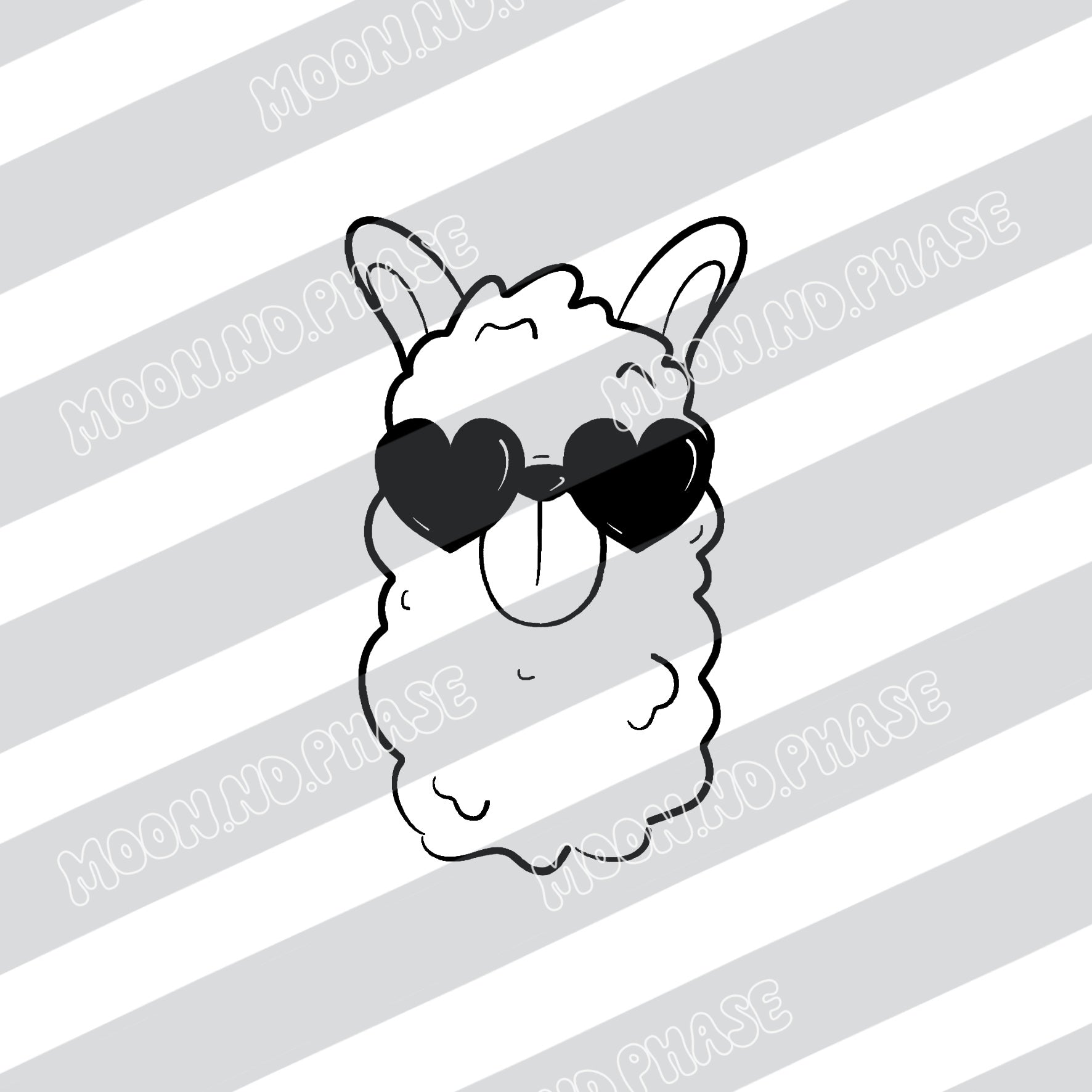 Llama PNG file