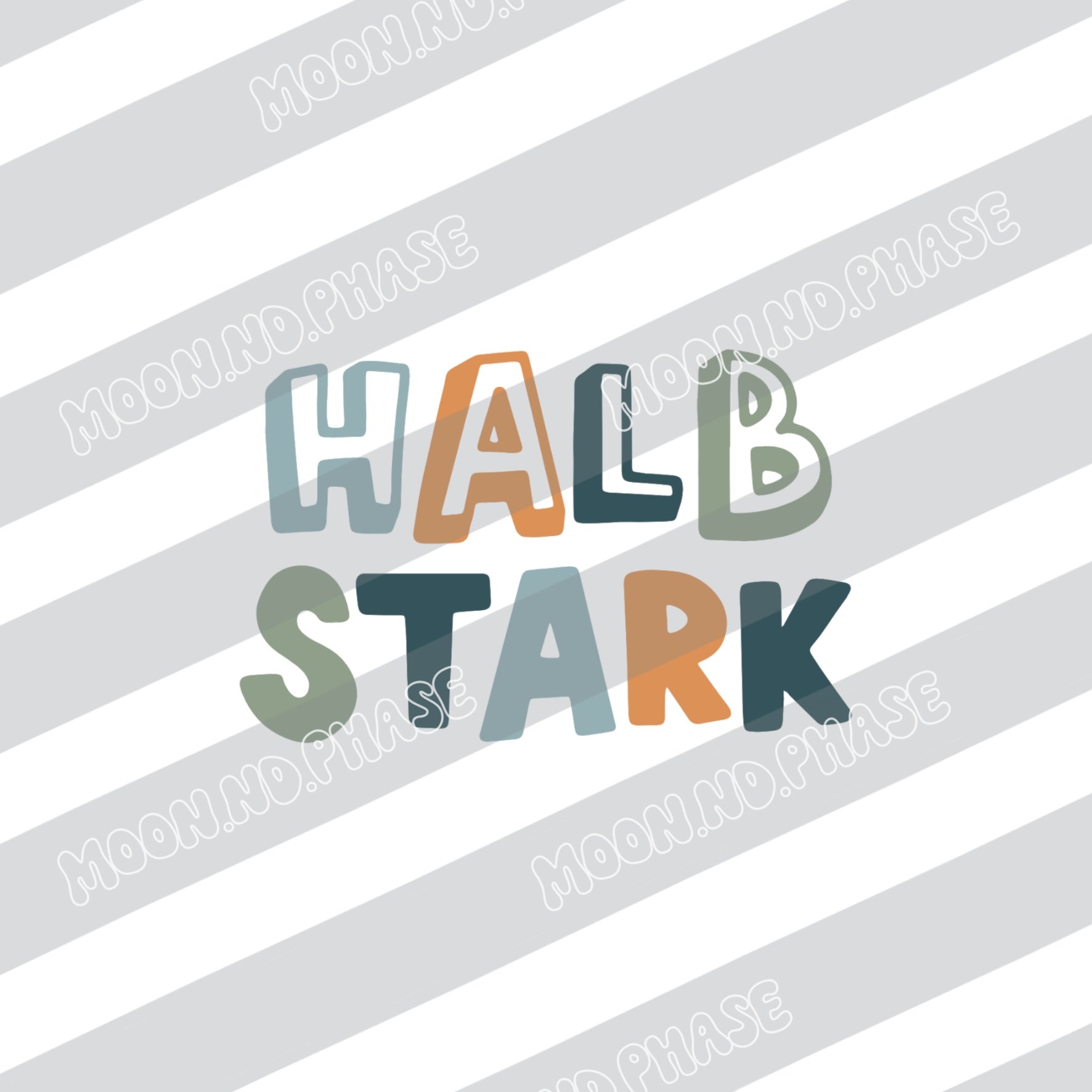 Halbsstark PNG Datei