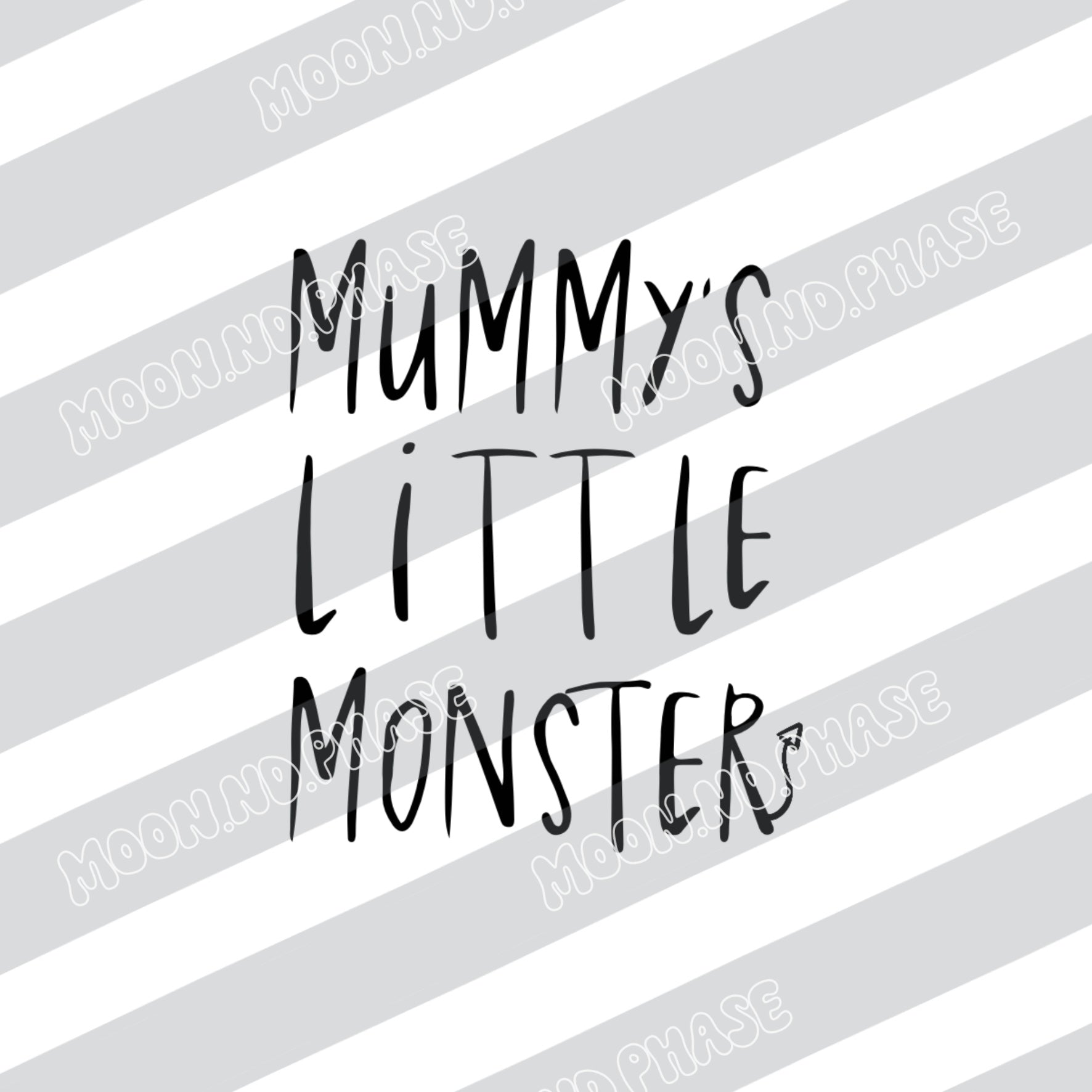 Mummy’s little Monster PNG Datei