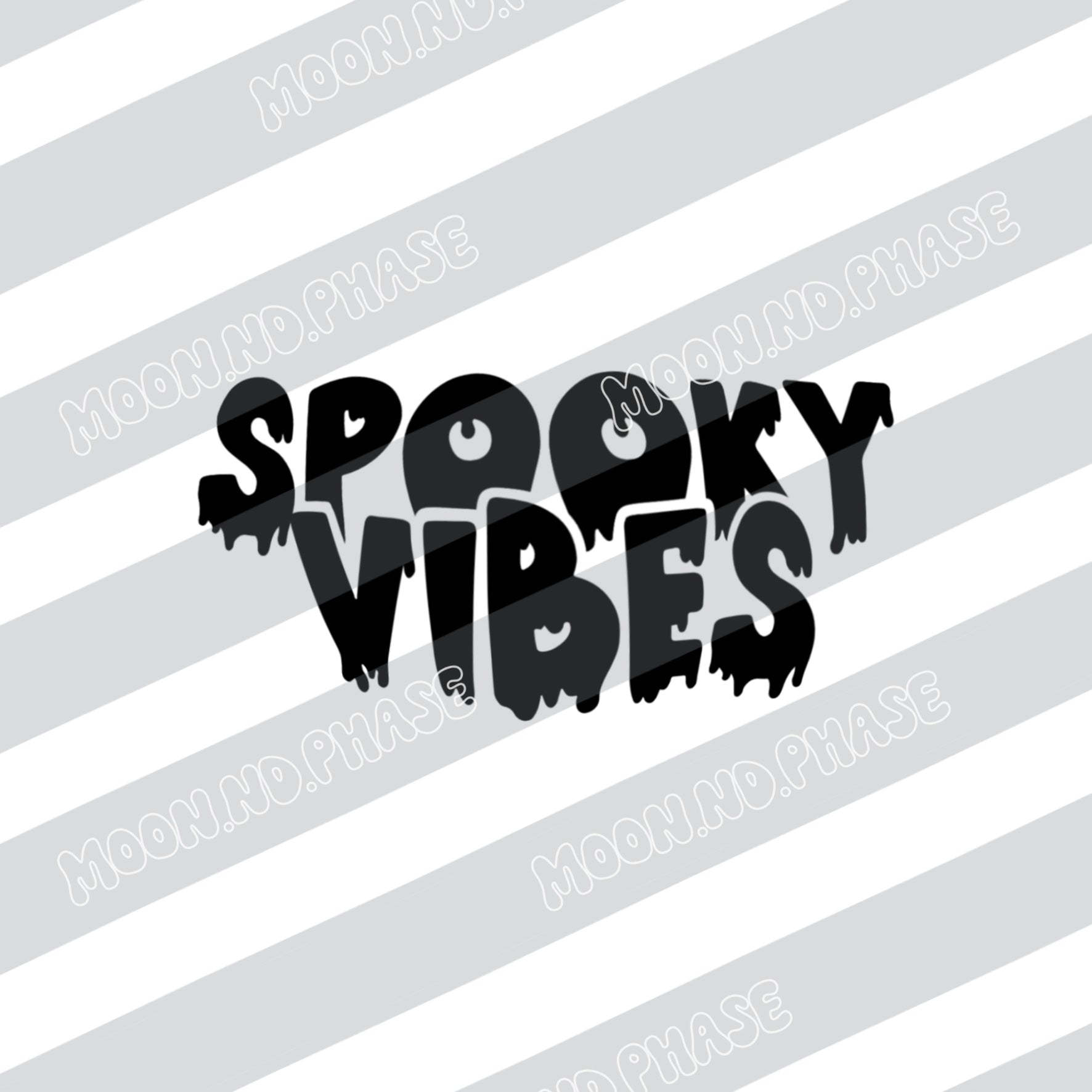 Spooky vibes PNG file