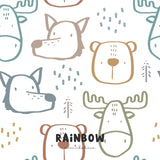 Forest Friends "Rainbow"