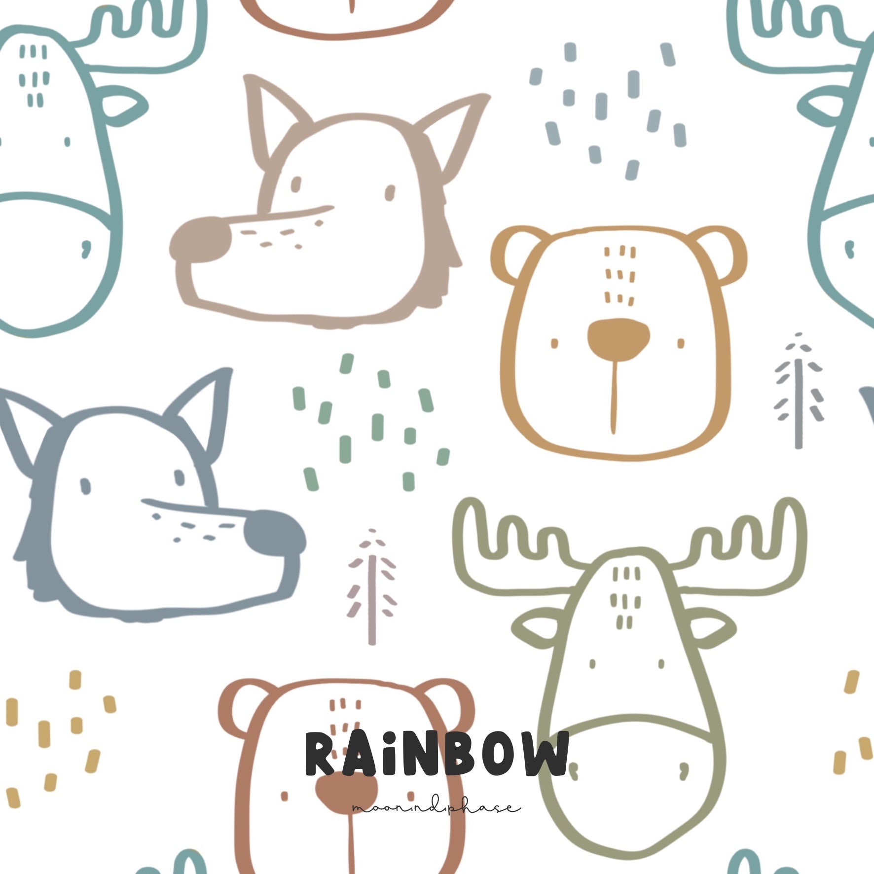 Forest Friends „Rainbow“