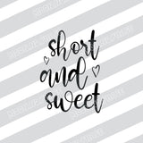 Short & Sweet PNG Datei