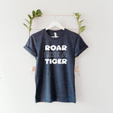 Roar like a Tiger Schriftzug PNG Datei