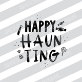 Happy Haunting PNG Datei