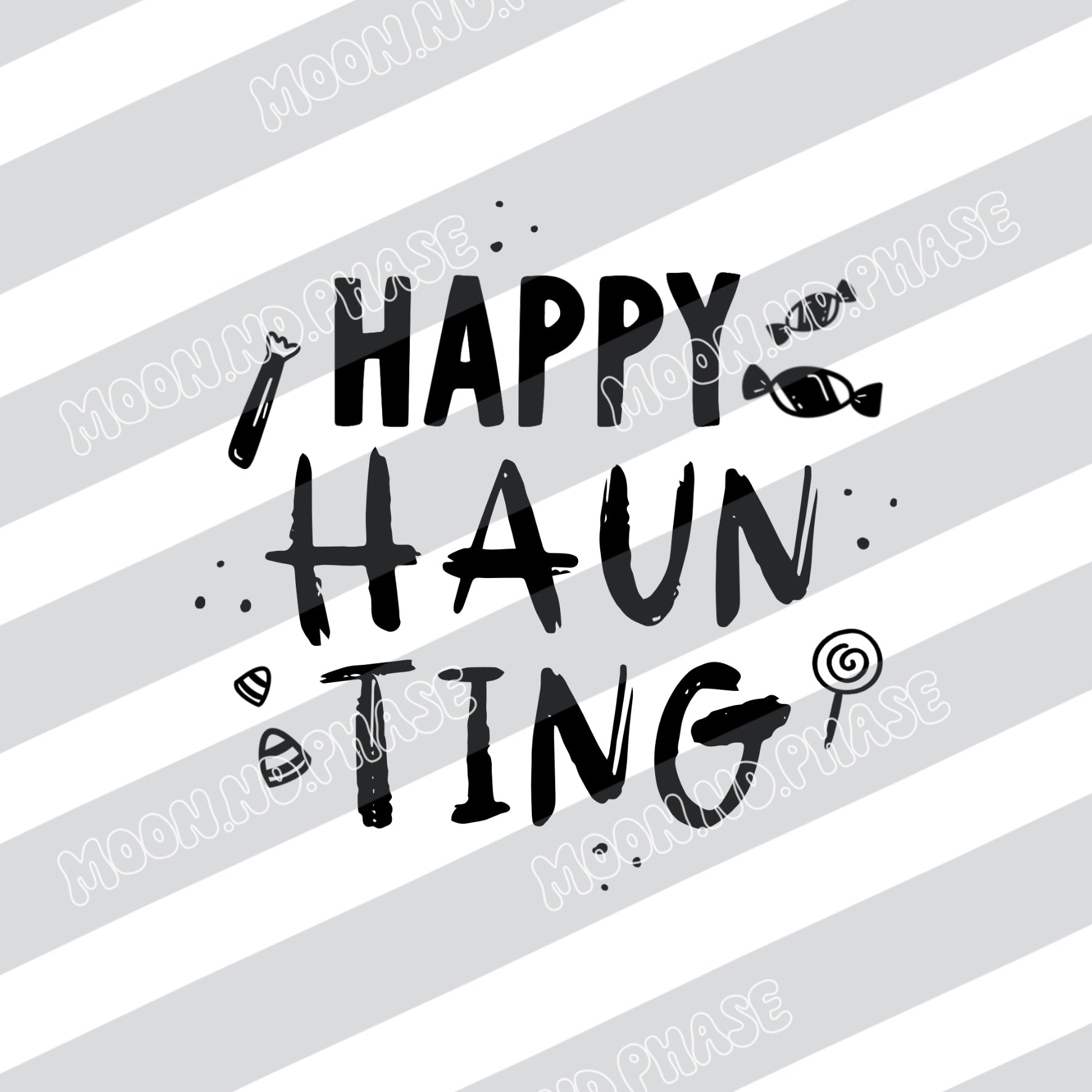 Happy Haunting PNG file