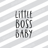 Little Boss Baby PNG file