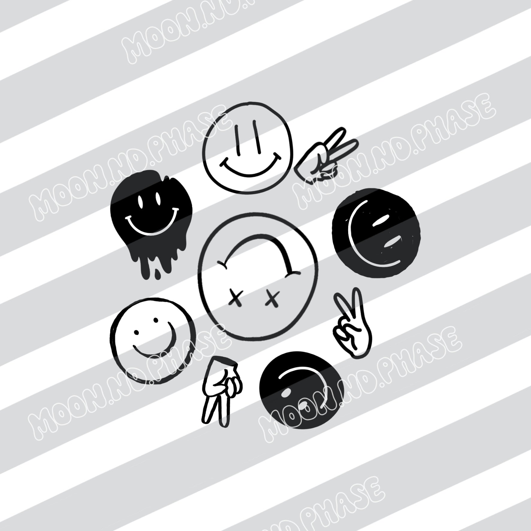 Smiley Friends PNG Datei